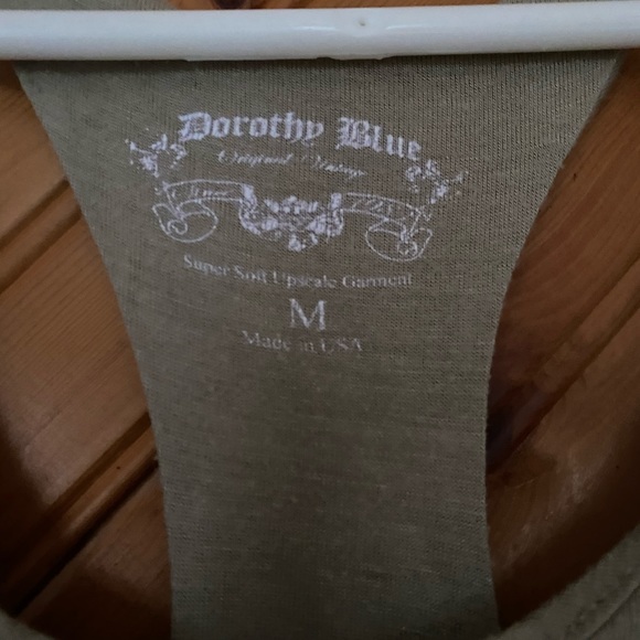 Dorthy Blue: Racer-Back Tank Top - Picture 4 of 4
